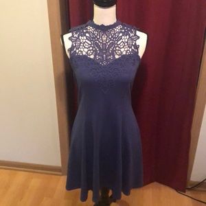 Dusty blue sun dress